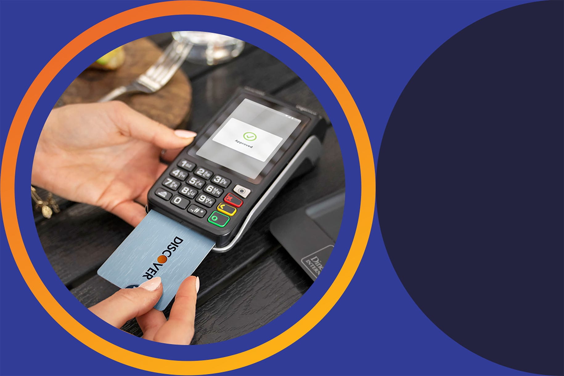 payment terminal accepting chip card