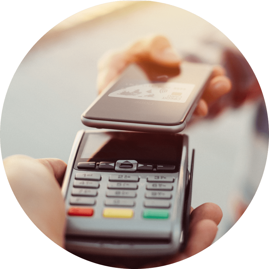using phone to pay at shop