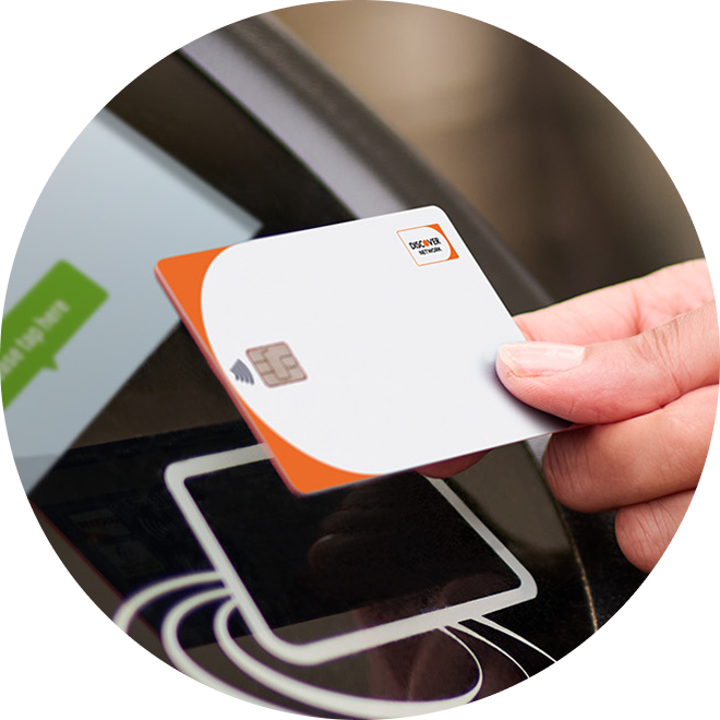  Discover card contactless payment